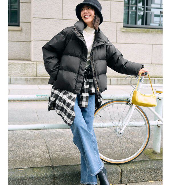 組曲「【前後着用可 / 加藤ローサさん着用】スムースストレッチタートル ニット」|カーディガン|