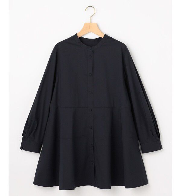 組曲「【前後着用可】コンパクトシャーティング チュニックブラウス」|シャツ・ブラウス|