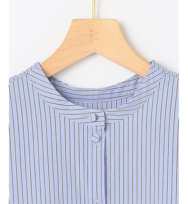 組曲「【前後着用可】コンパクトシャーティング チュニックブラウス」|シャツ・ブラウス|