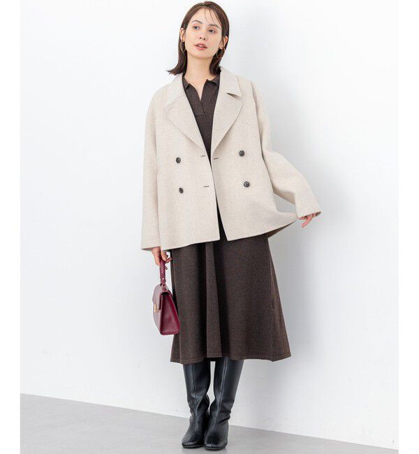 組曲「【加藤ローサさん着用】スキッパーニット ワンピース」|ワンピース|