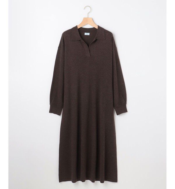 組曲「【加藤ローサさん着用】スキッパーニット ワンピース」|ワンピース|