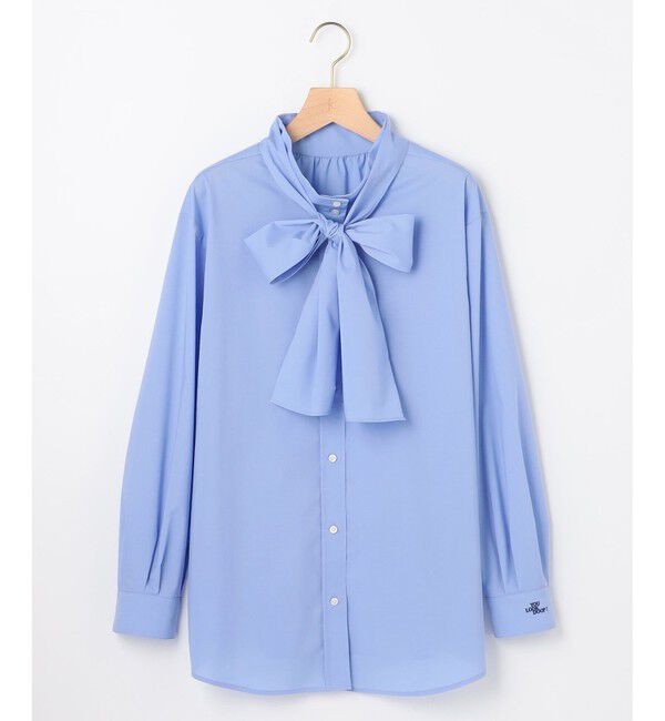 組曲「【加藤ローサさん着用 / 前後着用可】コットンタッチシャーティング刺繍入り ブラウス」|シャツ・ブラウス|