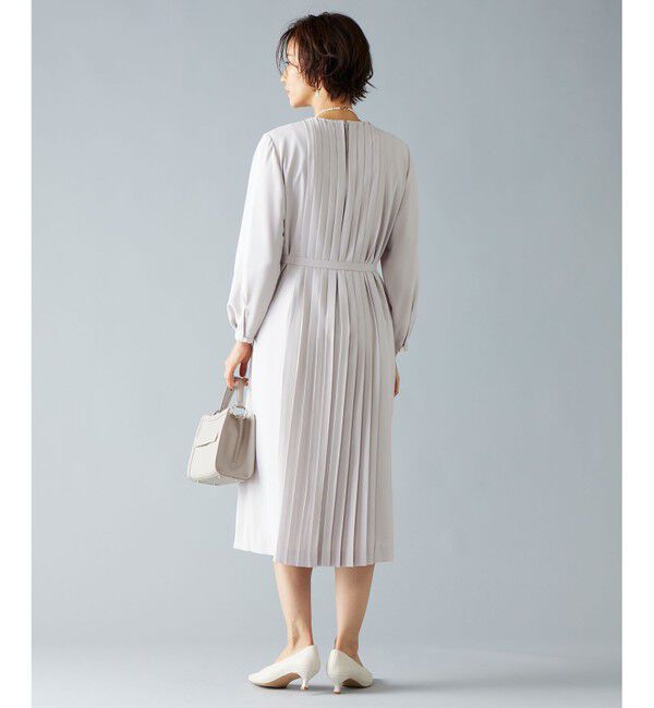 自由区「【ご好評につき追加生産・洗える】ライトサテン ワンピース」|ワンピース|