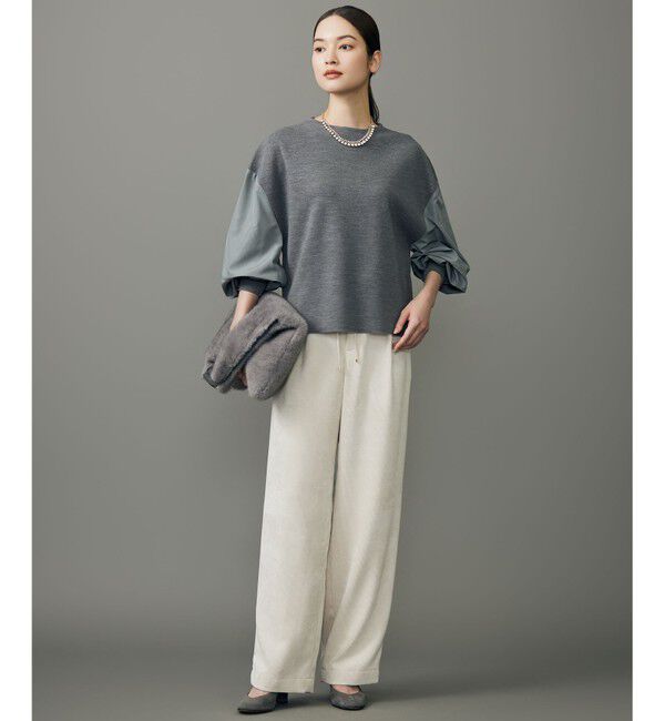 自由区「【カタログ掲載】ソフトコーデュロイワイド パンツⅡ」|その他|