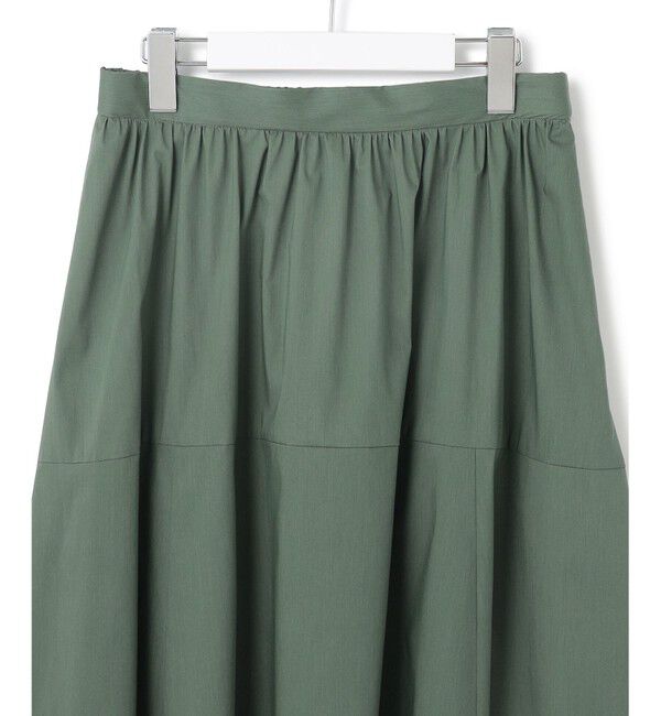 23区「【接触冷感/撥水加工】ストレッチブロード ギャザースカート」|スカート|