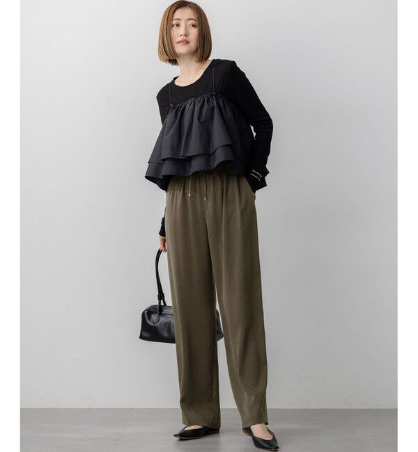 23区「【洗える】マルチタフタ ビスチェ」|Tシャツ・カットソー|