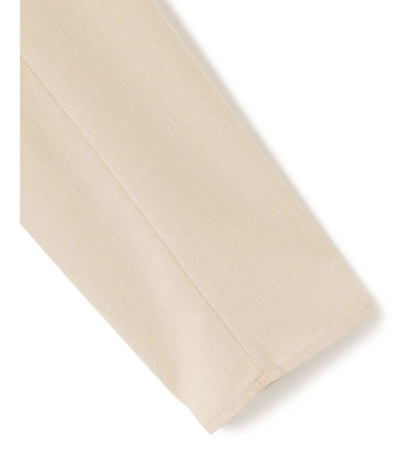 BEIGE,「【洗える/接触冷感/速乾/UVケア対応・Precious 8月号掲載】BATEAU / ボタンレスノーカラジャケット」|ノーカラージャケット|