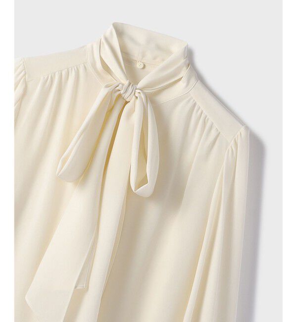 GRACE CONTINENTAL「トリアセボウタイブラウス」|シャツ・ブラウス|