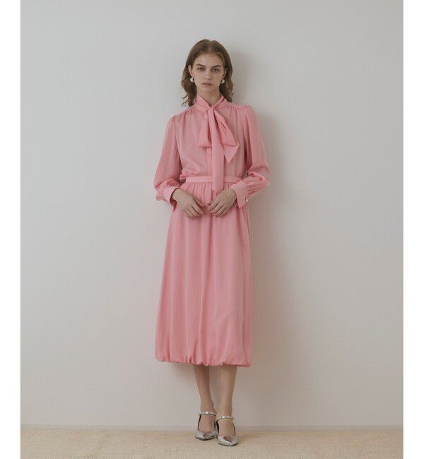 GRACE CONTINENTAL「トリアセボウタイブラウス」|シャツ・ブラウス|