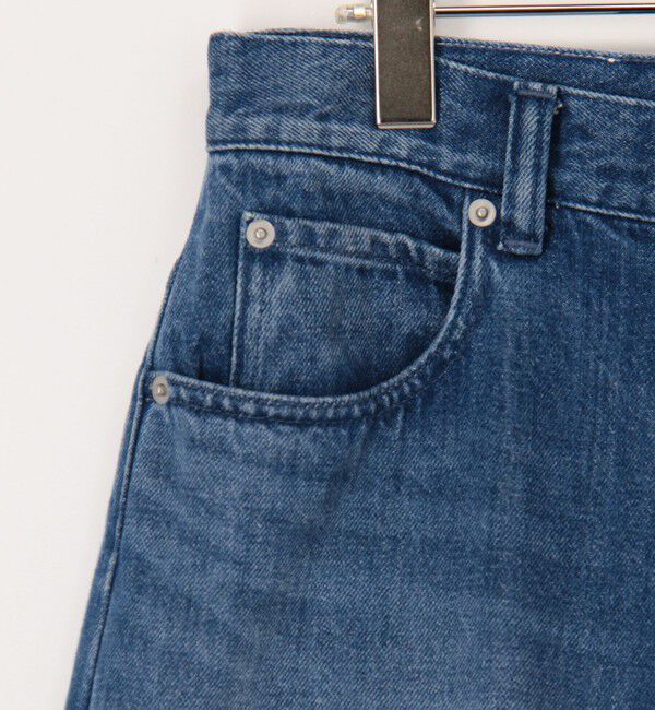 Rie Miller「【RM denim】スリットフレアハイウエストデニム」|デニム|