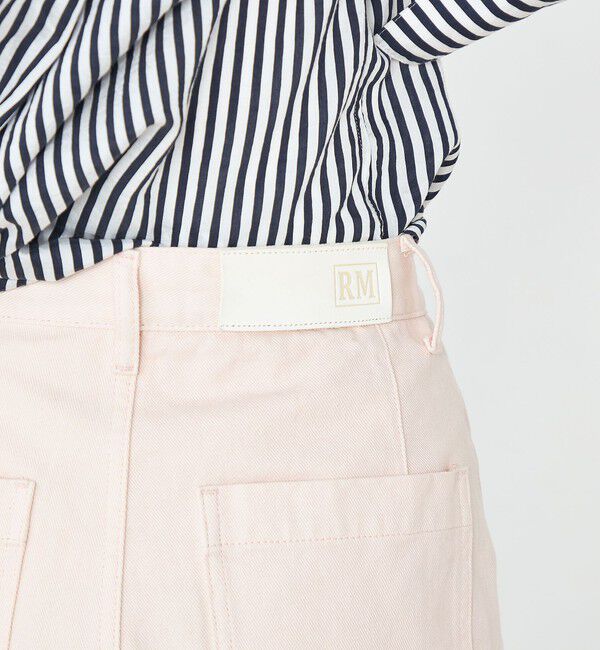 Rie Miller「【RM denim】ハイウエストスリムテーパードデニム」|デニム|