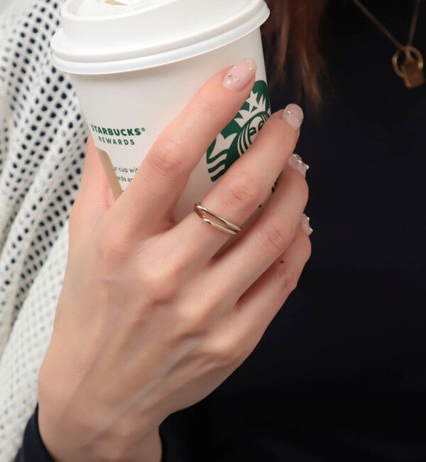 grace grace「【grace grace/グラスグラス】2連ガットリング」|リング|