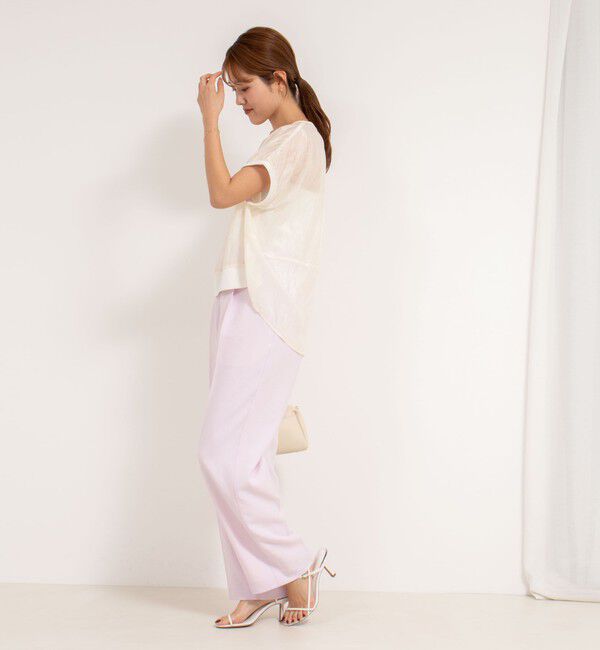 NOLLEY'S「シアーヴィンテージTブラウス」|シャツ・ブラウス|