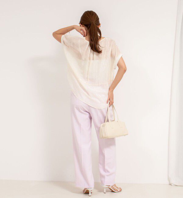 NOLLEY'S「シアーヴィンテージTブラウス」|シャツ・ブラウス|