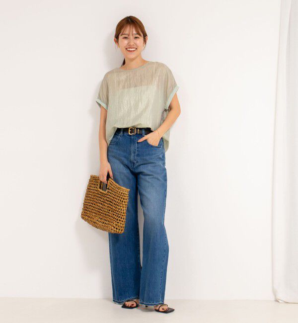 NOLLEY'S「シアーヴィンテージTブラウス」|シャツ・ブラウス|