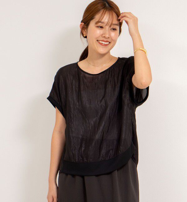 NOLLEY'S「シアーヴィンテージTブラウス」|シャツ・ブラウス|