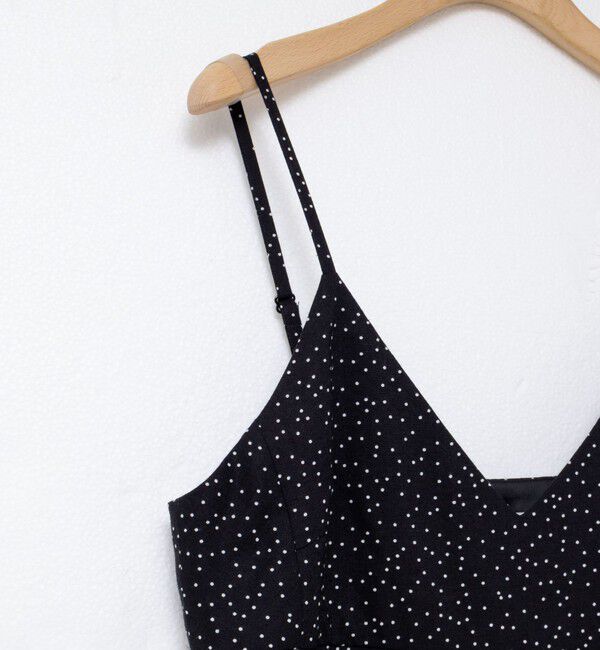 Rie Miller「ウォッシャブルシーチングプリントオールインワン」|オールインワン|