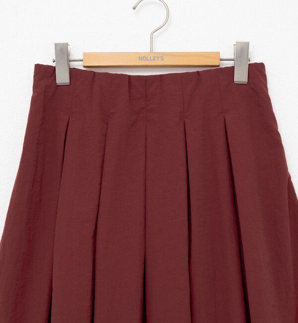 NOLLEY'S「ウォッシャブルバルキータフタタックスカート」|フレア|