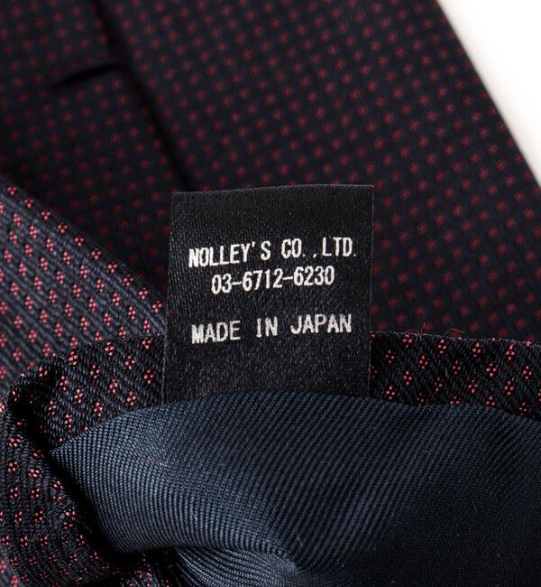 NOLLEY'S goodman「Fossati マイクロダイヤネクタイ 25AWコレクション」|ネクタイ・蝶ネクタイ|