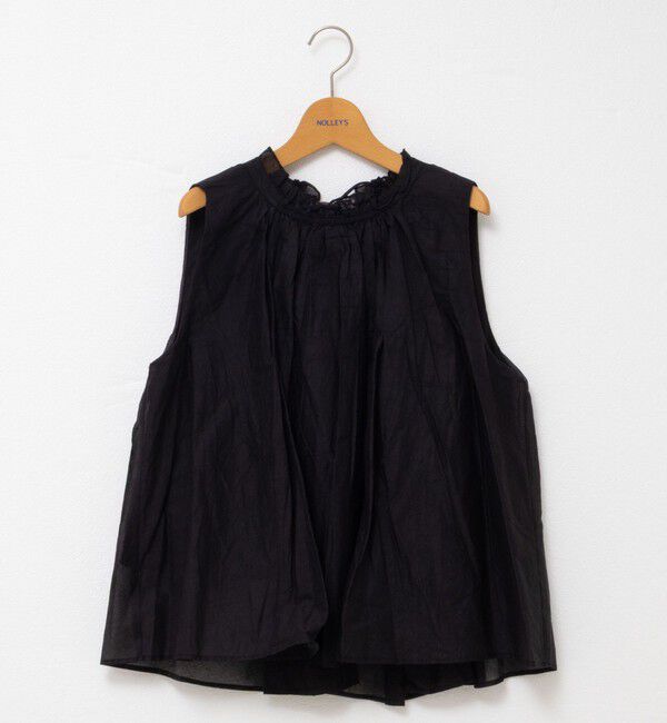 NOLLEY'S「【MARILYN MOON/マリリーンムーン】２WAYシアースターチコットンギャザーブラウス」|シャツ・ブラウス|