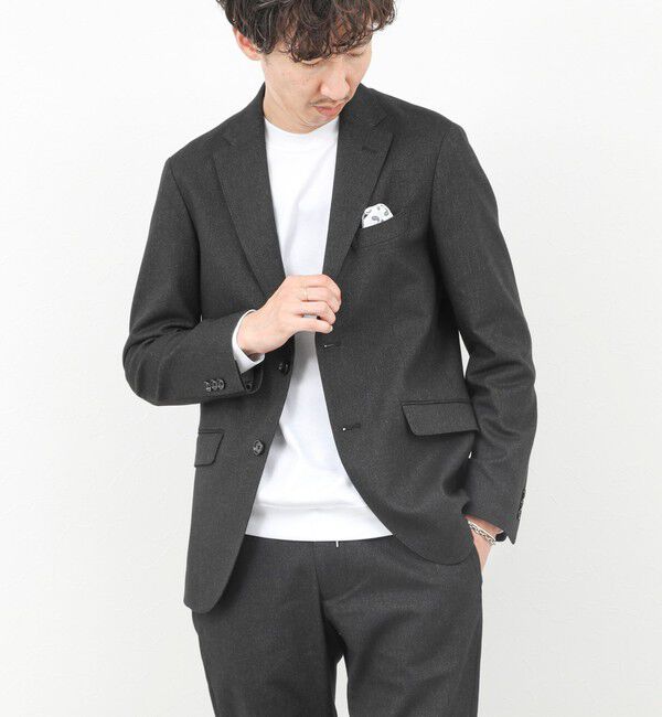 NOLLEY'S goodman「《ビジカジ/セットアップ対応》SOFT THERMO ウォッシャブルジャケット 25AW」|テーラードジャケット|