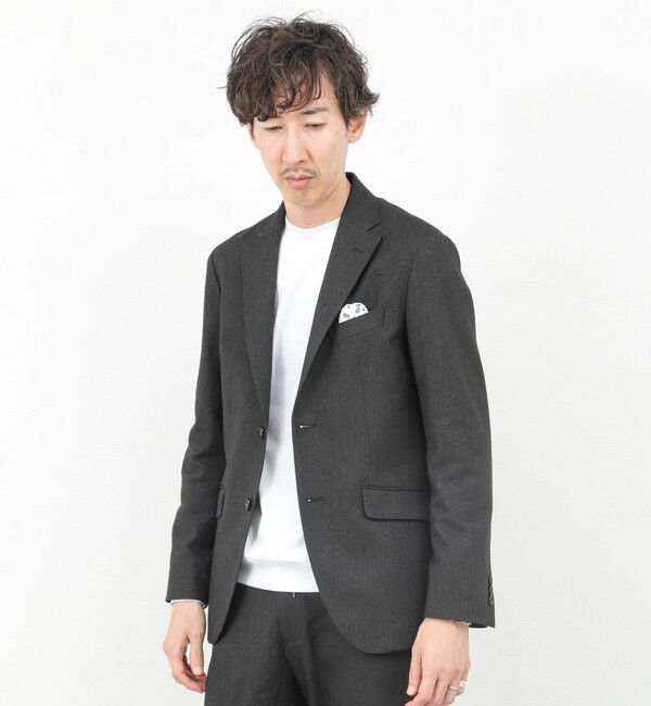 NOLLEY'S goodman「《ビジカジ/セットアップ対応》SOFT THERMO ウォッシャブルジャケット 25AW」|テーラードジャケット|