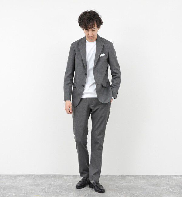 NOLLEY'S goodman「《ビジカジ/セットアップ対応》SOFT THERMO ウォッシャブルジャケット 25AW」|テーラードジャケット|