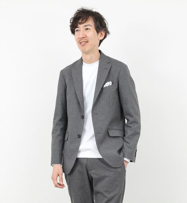 NOLLEY'S goodman「《ビジカジ/セットアップ対応》SOFT THERMO ウォッシャブルジャケット 25AW」|テーラードジャケット|