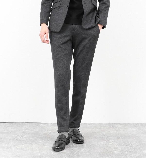 Stutostein「《ビジカジ/セットアップ対応》CORDURA 裏起毛ストレッチパンツ 25AW」|チノ|