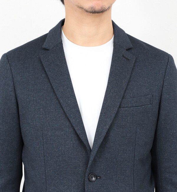 Stutostein「《ビジカジ/セットアップ対応》CORDURA 裏起毛ウォッシャブルストレッチジャケット 25AW」|テーラードジャケット|