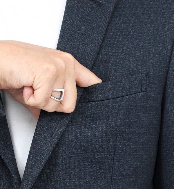 Stutostein「《ビジカジ/セットアップ対応》CORDURA 裏起毛ウォッシャブルストレッチジャケット 25AW」|テーラードジャケット|