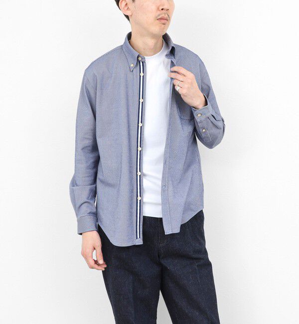 NOLLEY'S goodman「《ビジカジ対応》ALBINI 吸水速乾テープBD 26SS」|シャツ・ブラウス|