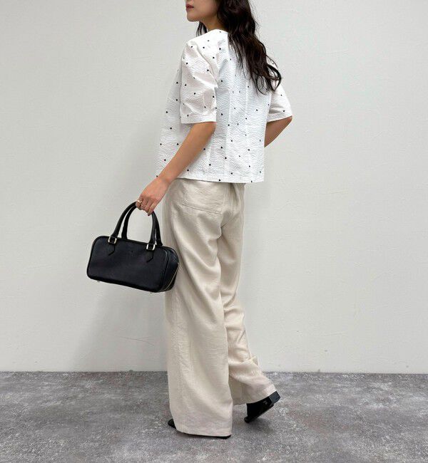 fredy emue「ドライタンブラーイージースラックスパンツ」|スラックス|