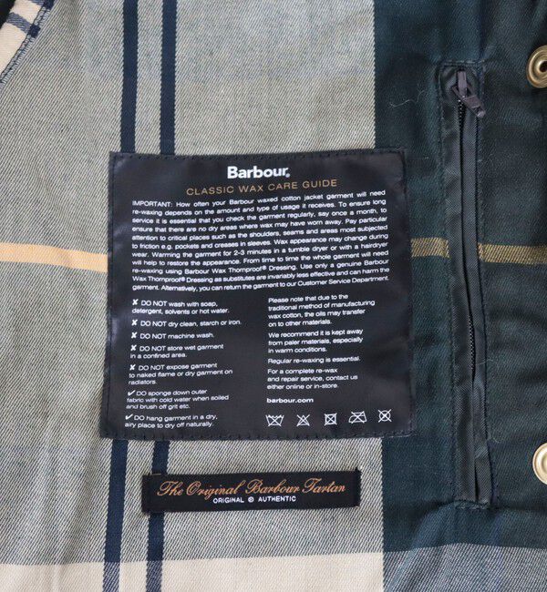 fredy emue「【BARBOUR/バブアー】 COTTON WAX JACKET」|ブルゾン・スタジャン|
