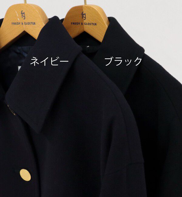 fredy emue「【Traditional WeatherWear】LINTON SHORT コート」|ダッフルコート|