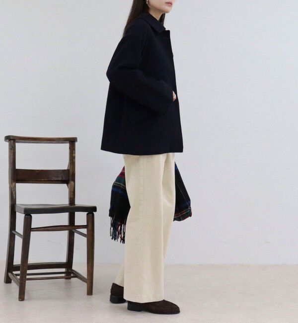 fredy emue「【Traditional WeatherWear】LINTON SHORT コート」|ダッフルコート|