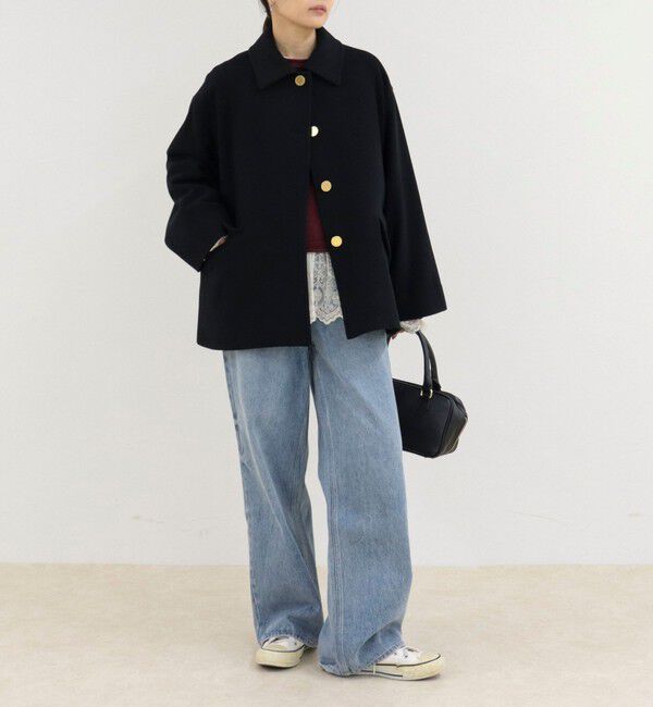 fredy emue「【Traditional WeatherWear】LINTON SHORT コート」|ダッフルコート|