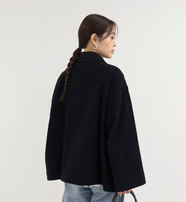 fredy emue「【Traditional WeatherWear】LINTON SHORT コート」|ダッフルコート|