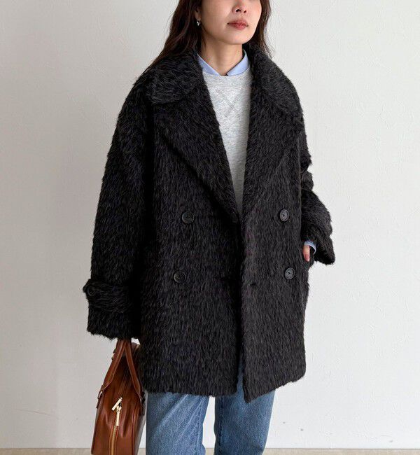 fredy emue「【GEVACO/ゲバコ】別注シャギーPコート」|ピーコート|