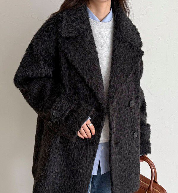 fredy emue「【GEVACO/ゲバコ】別注シャギーPコート」|ピーコート|