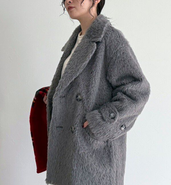 fredy emue「【GEVACO/ゲバコ】別注シャギーPコート」|ピーコート|