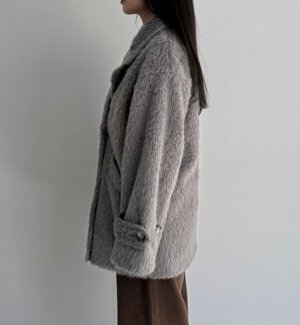 fredy emue「【GEVACO/ゲバコ】別注シャギーPコート」|ピーコート|