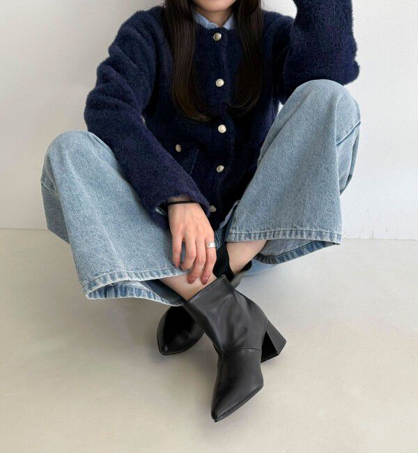 fredy emue「ワイドショートブーツ」|ロングブーツ|