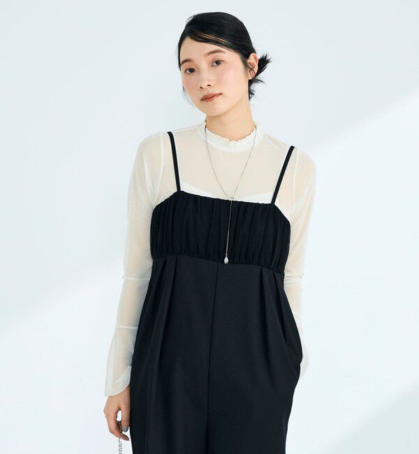 fredy emue「チュール切替オールインワン」|オールインワン|