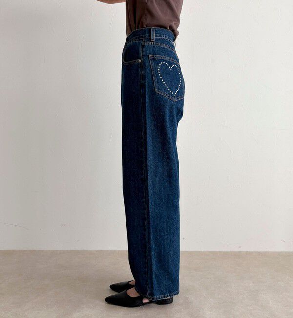 fredy emue「《セットアップ対応》ワイドテーパードデニムパンツ」|デニム|