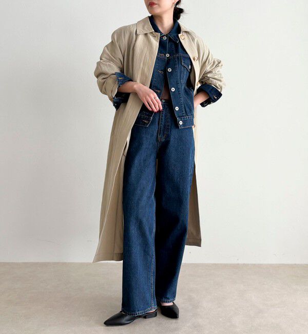 fredy emue「《セットアップ対応》コンパクトデニムジャケット」|デニムジャケット|