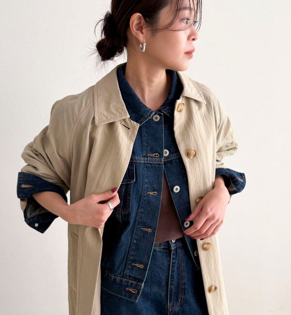 fredy emue「《セットアップ対応》コンパクトデニムジャケット」|デニムジャケット|