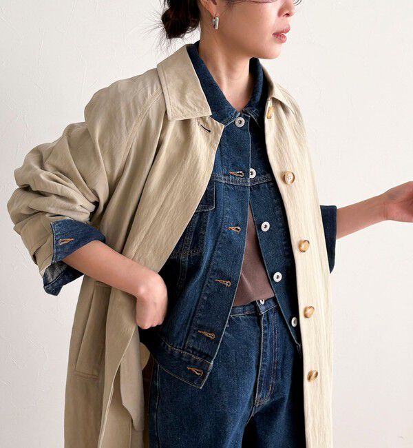 fredy emue「《セットアップ対応》コンパクトデニムジャケット」|デニムジャケット|