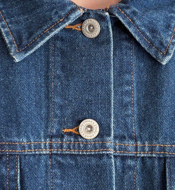 fredy emue「《セットアップ対応》コンパクトデニムジャケット」|デニムジャケット|