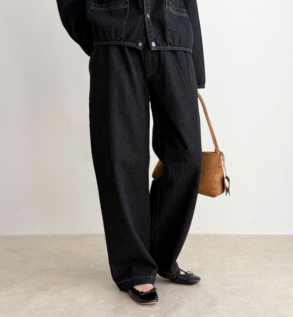 fredy emue「【GEVACO/ゲバコ】デニムイージーパンツ」|デニム|